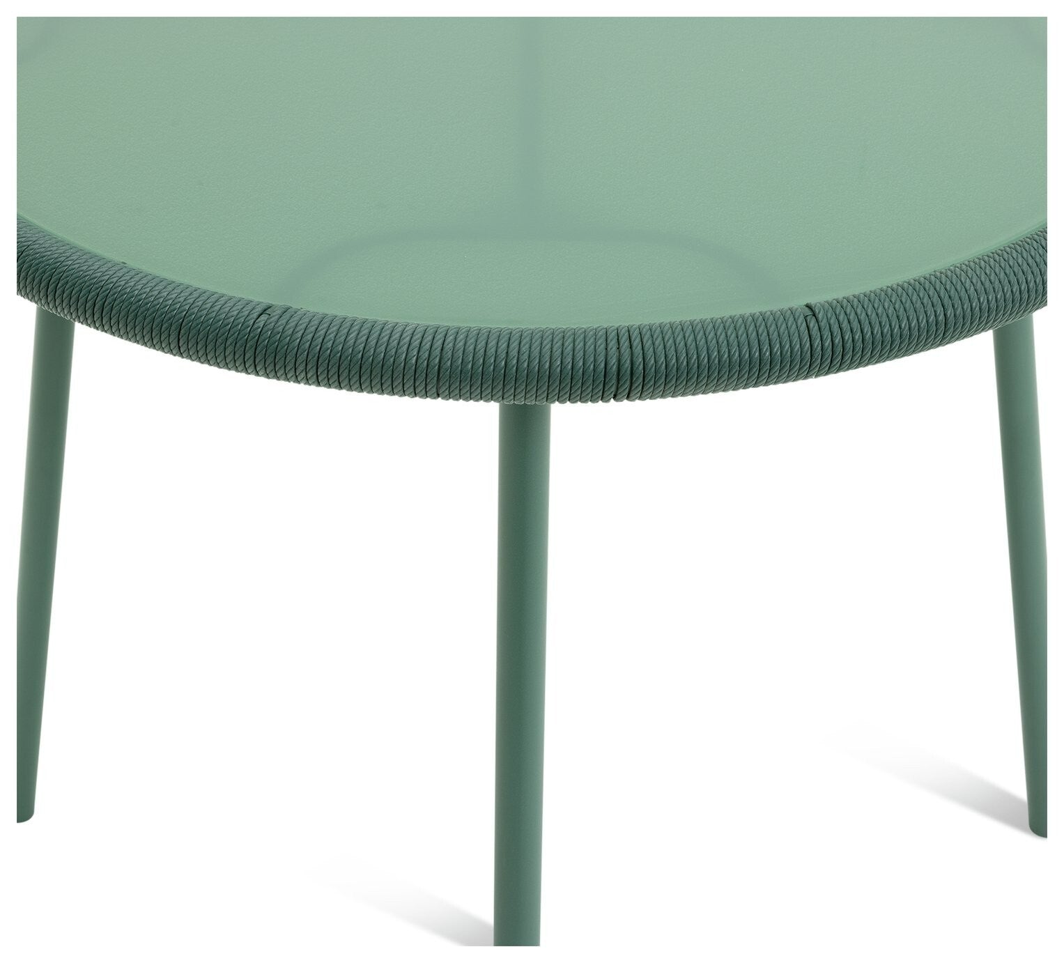 Habitat Hector 4 Seater Rattan Effect Patio Set - Green