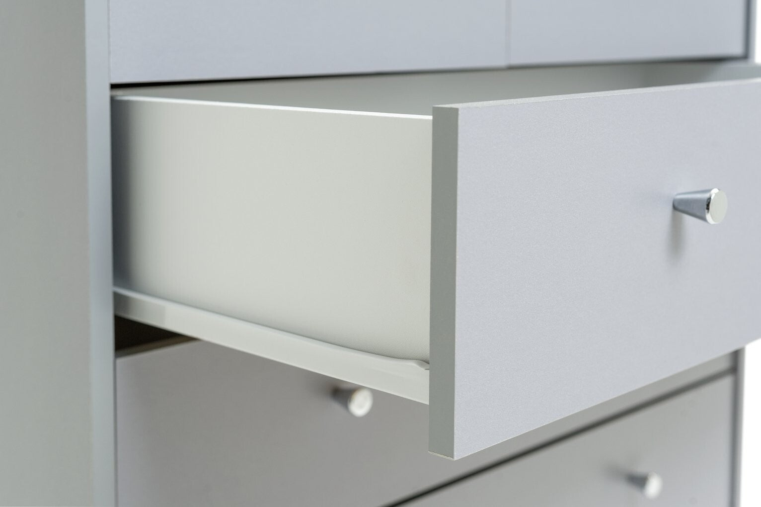 Malibu 5+2 Drawer Chest - Grey  ( B Grade )