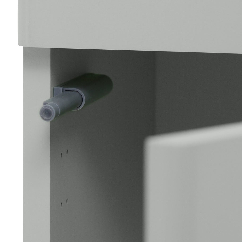 Habitat Freja Tallboy - Grey | Slim Storage Cabinet for Bedroom or Bathroom Use