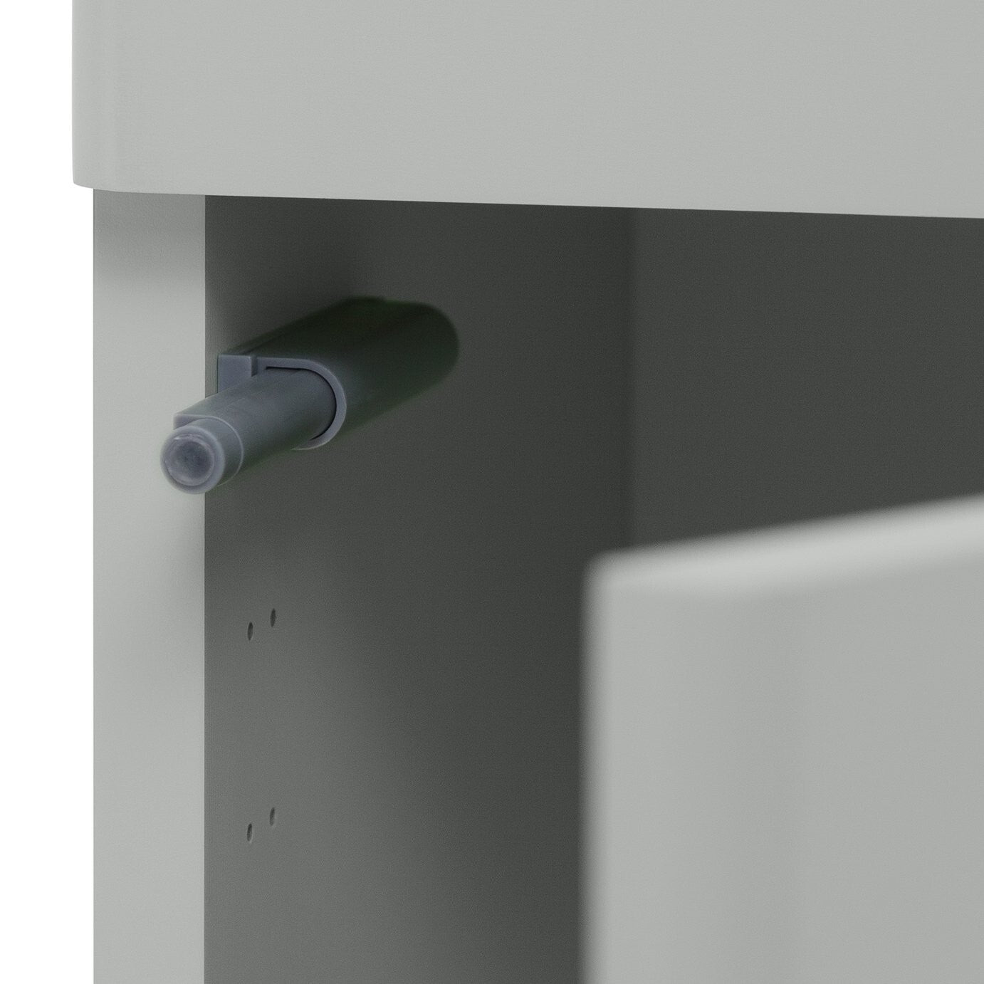Habitat Freja Tallboy - Grey | Slim Storage Cabinet for Bedroom or Bathroom Use