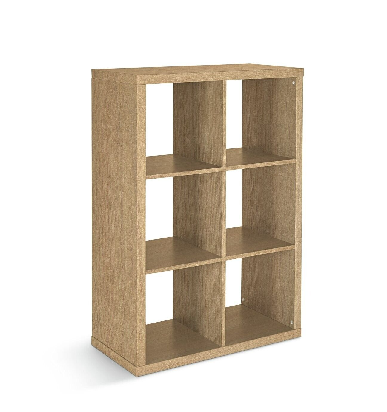 Habitat Squares Plus 6 Cube Storage Unit - Dark Oak