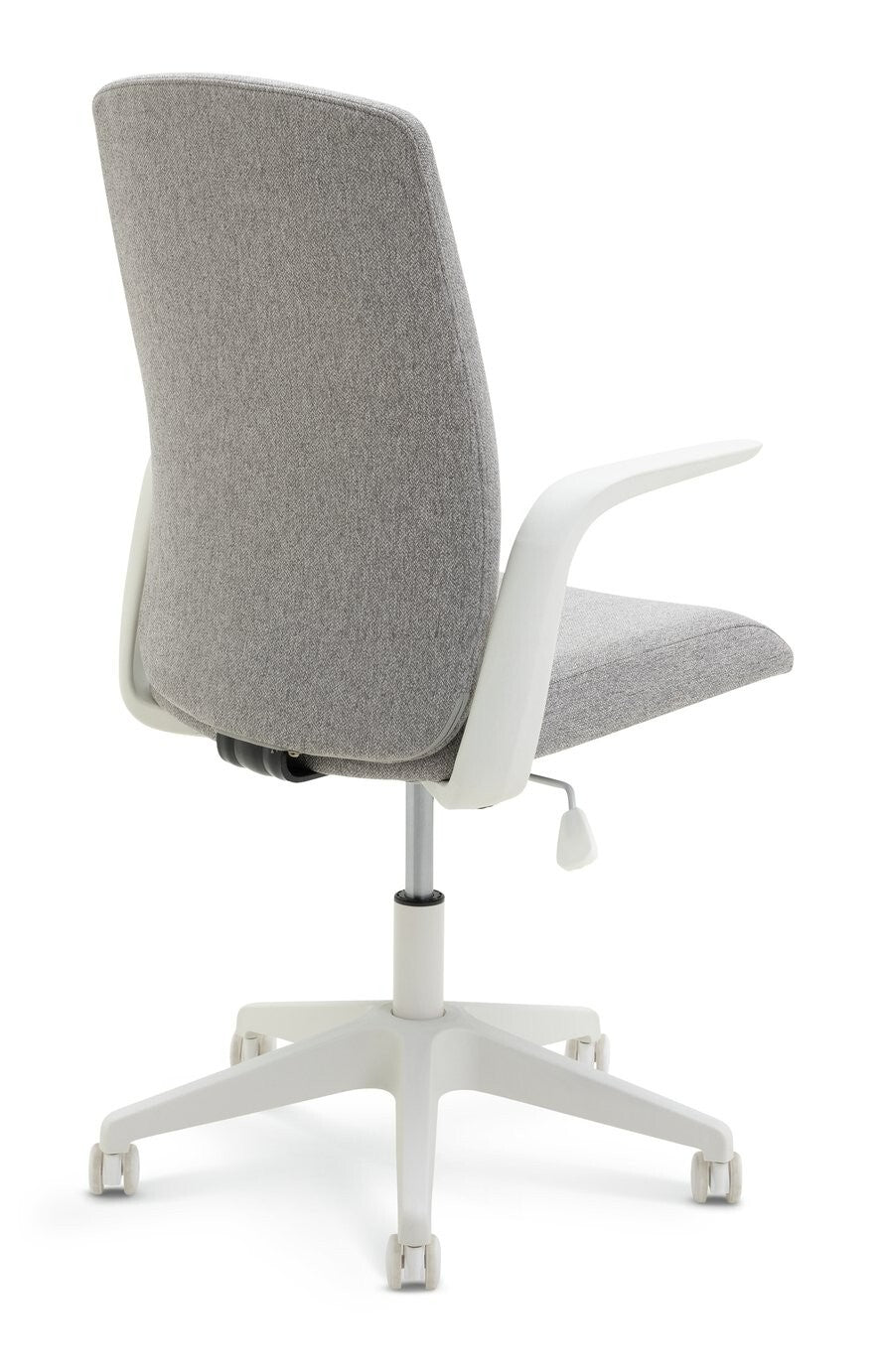 Habitat Hallie Fabric Manager Office Chair - Grey