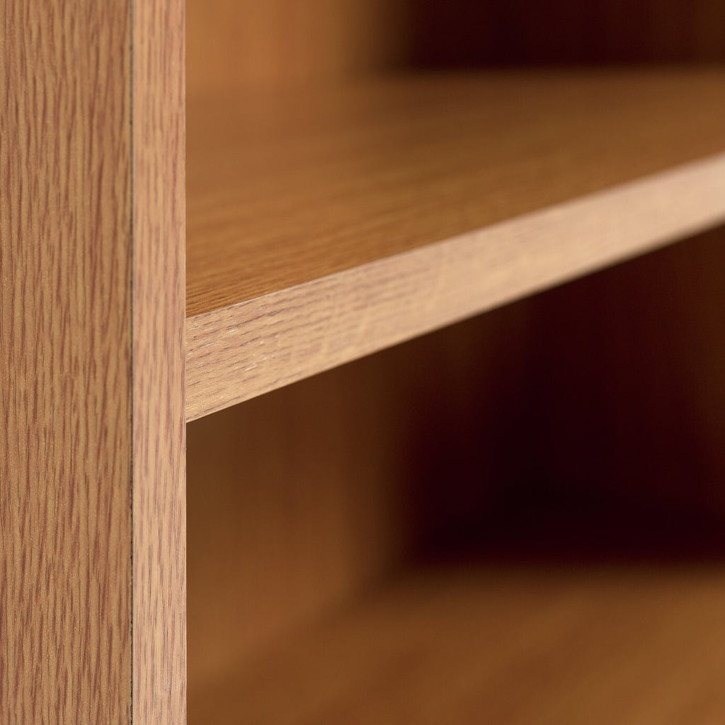 Maine 2 Drawer Bookcase - Oak Effect ( B Grade 32460 - 32461 )