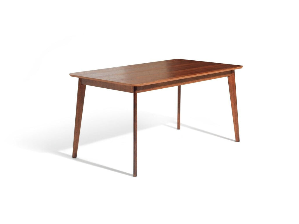 Skandi Walnut Veneer 6 Seater Dining Table ( B Grade  52801 )