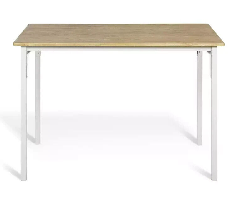 Bolitzo 4 Seater Dining Table - White ( B Grade )