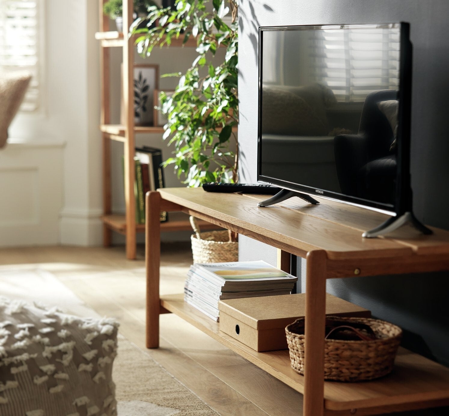Habitat Nel TV Unit - Oak