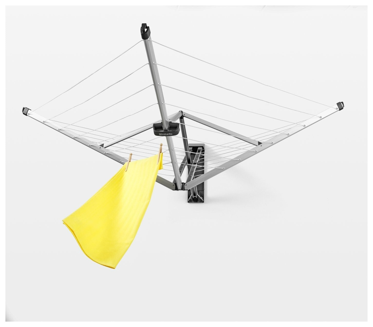 Brabantia Wall Fix 24m Clothes Airer with Protection