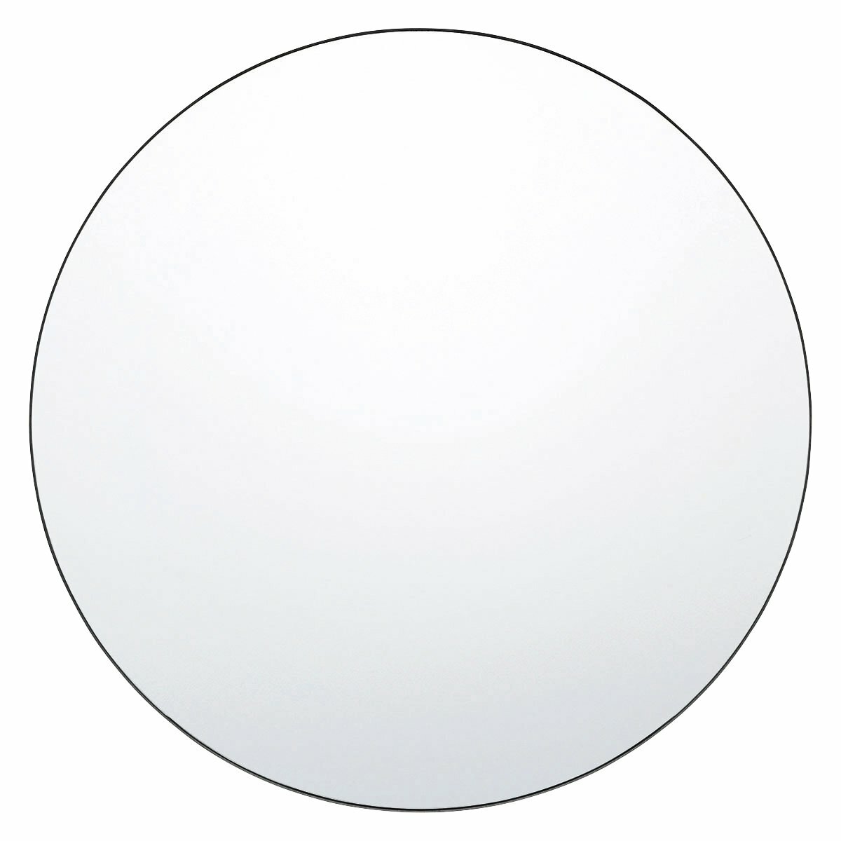 Habitat Patsy Extra Large Round Black Wall Mirror