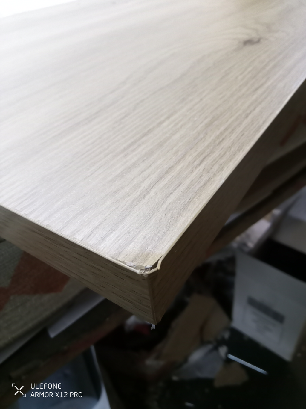 Modular 1 Drawer Gaming Desk - Oak Effect & Grey ( B Grade 46559-46563 -46564)