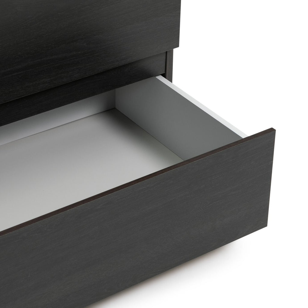 Habitat Jenson 3 Drawer Chest - Black Brown