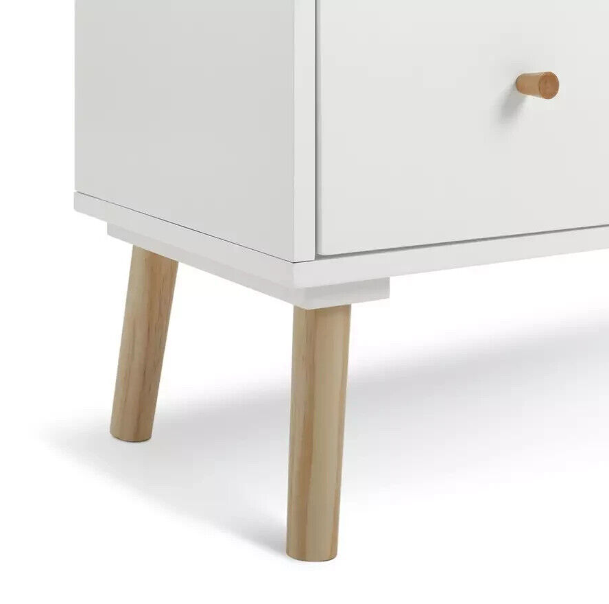 Habitat Otto 2+2 Drawer Chest - White