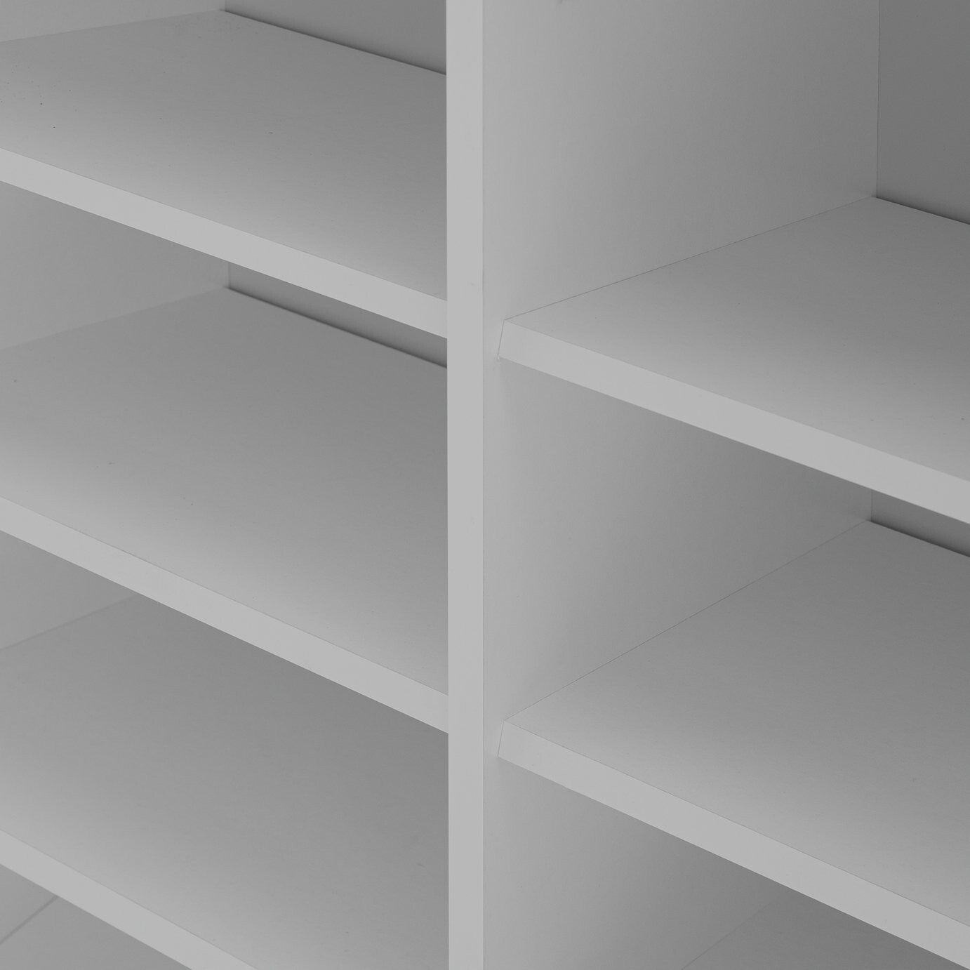 Brisbane 2 Door Shoe Storage Cabinet - Grey