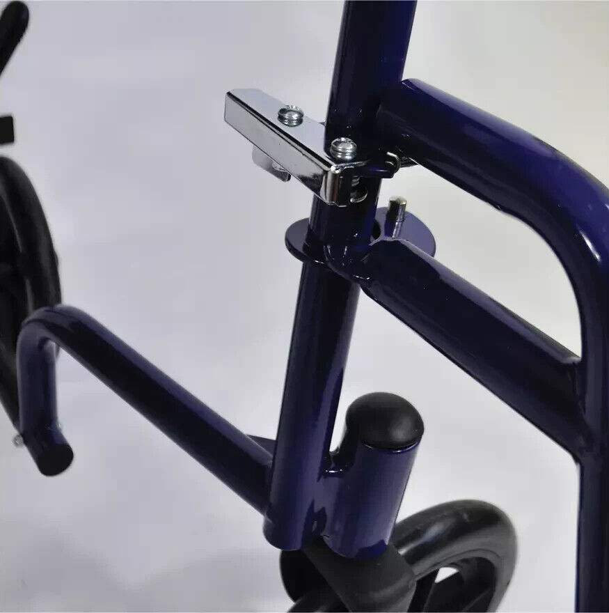 Aidapt Steel Compact Blue Transit Chair