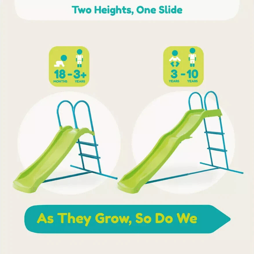 TP Toys 6ft Small to Tall Growable Slide