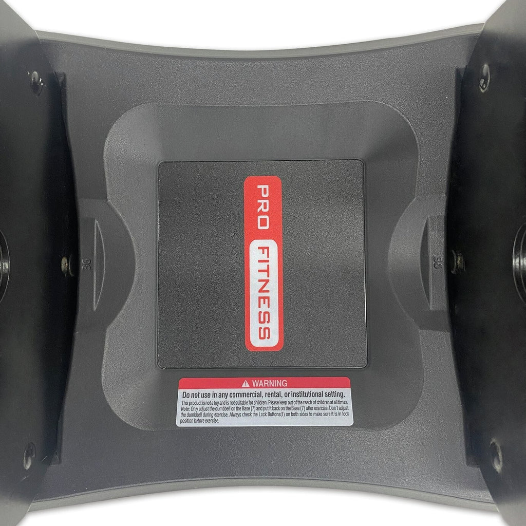 Pro Fitness Adjustable 36KG Dumbbell