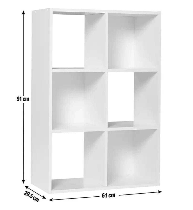 Squares 6 Cube Storage Unit - Dark Grey