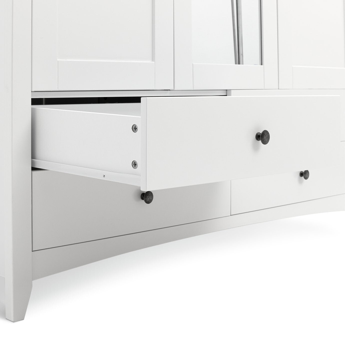 Habitat Minato 3 Door 4 Drawer Wardrobe - White