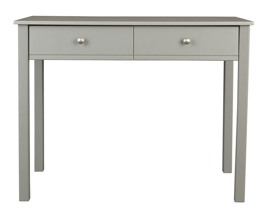 Brooklyn 2 Drawers Desk - Grey ( B Grade 15958 )