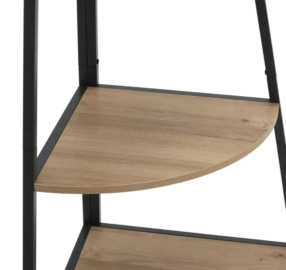 Habitat Loft Living Medium Corner Shelving Unit - Oak