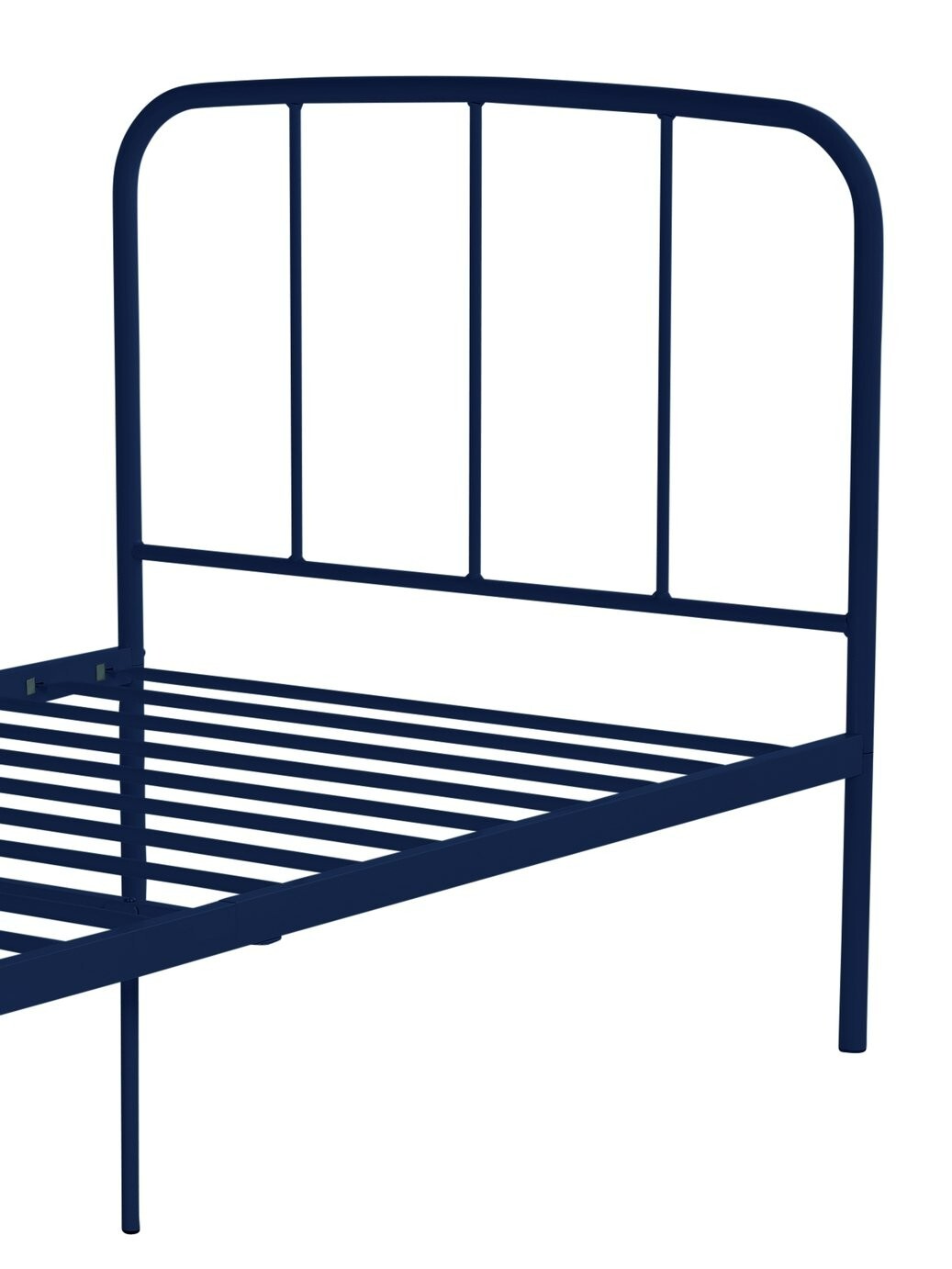Freja Single Metal Bed Frame - Blue