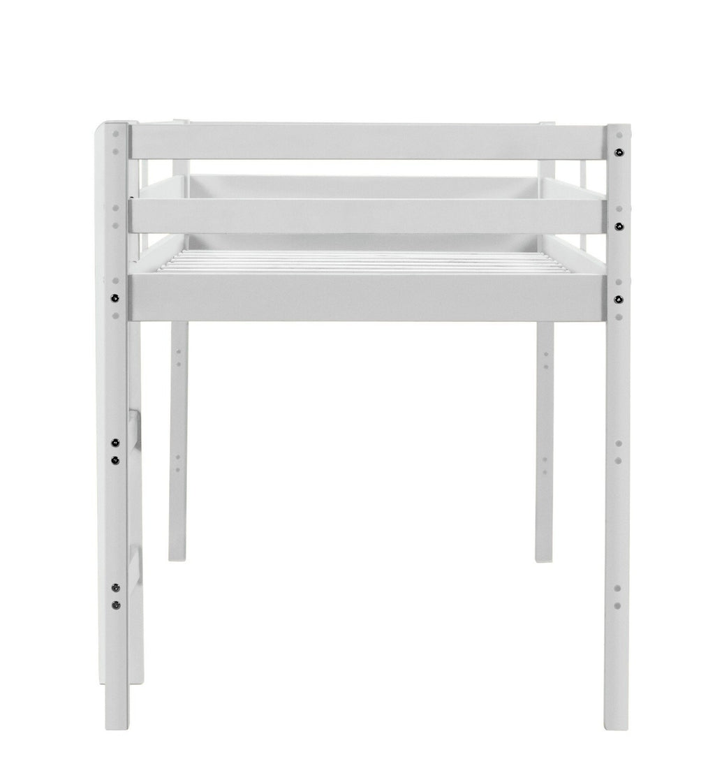 Kaycie Mid Sleeper Single Bed Frame - White