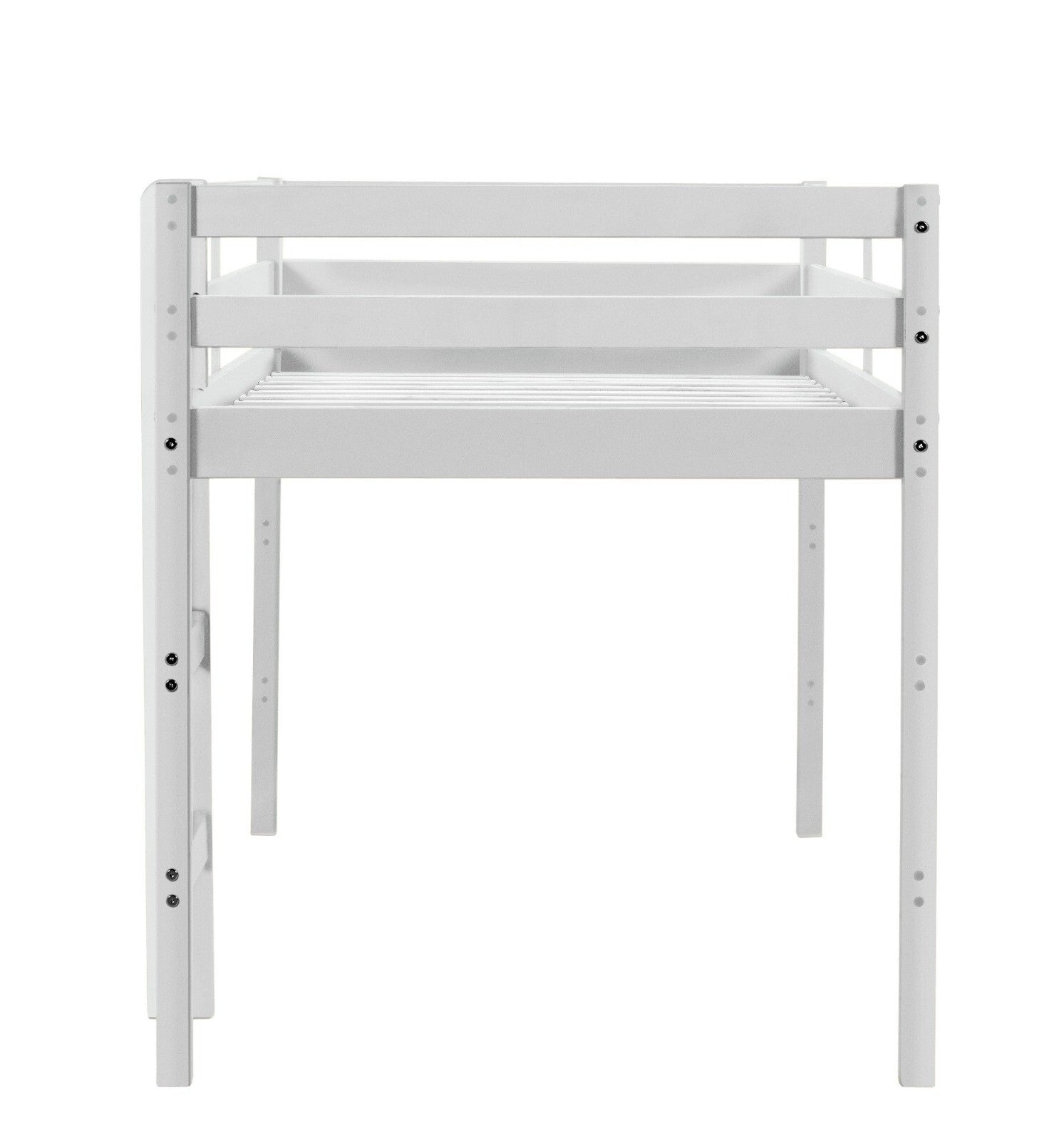 Kaycie Mid Sleeper Single Bed Frame - White
