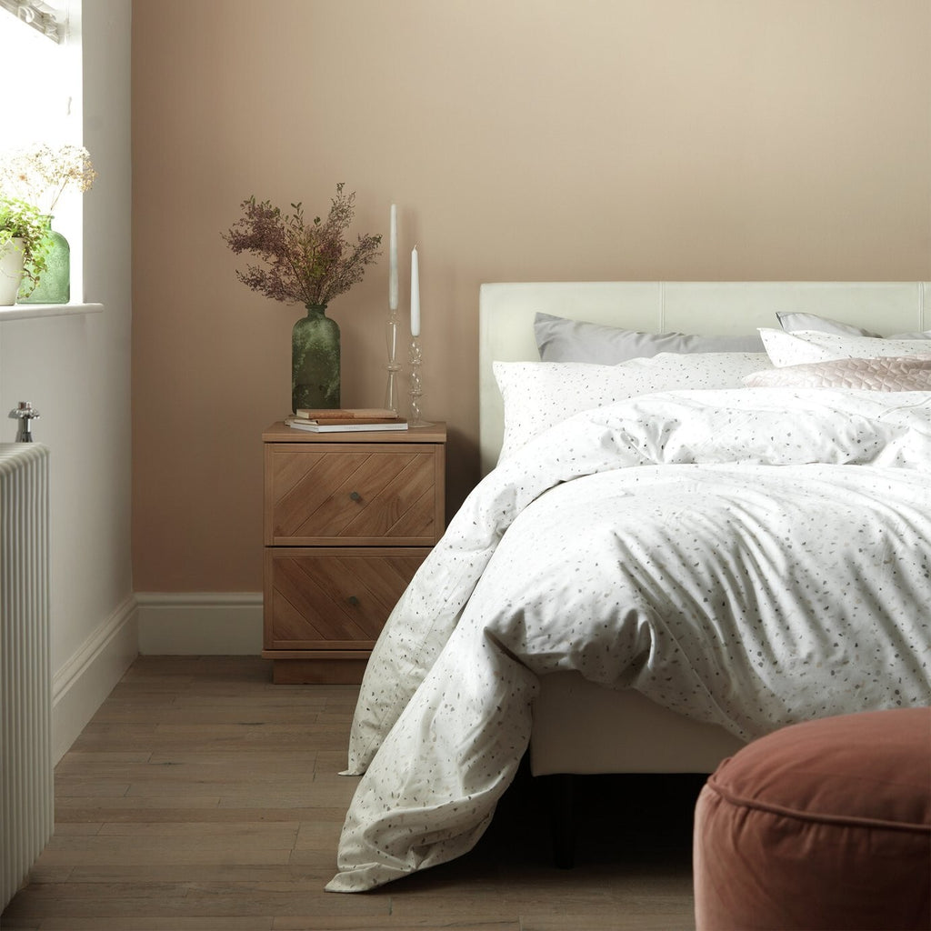 Skylar Small Double Bed Frame - White