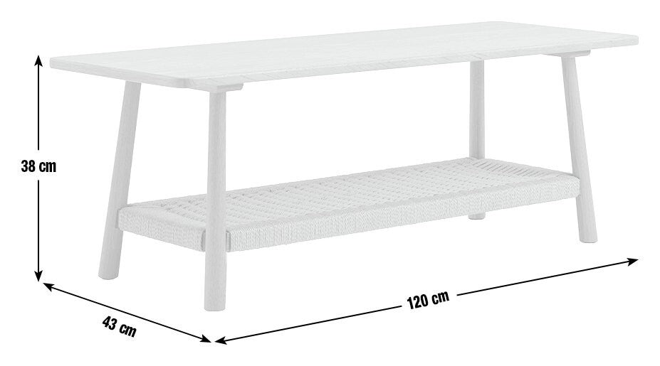 Habitat x Morris & Co. Canterbury Oak Coffee Table