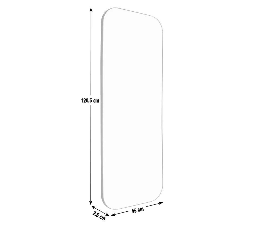 Habitat Patsy Black Full Length Wall Mirror