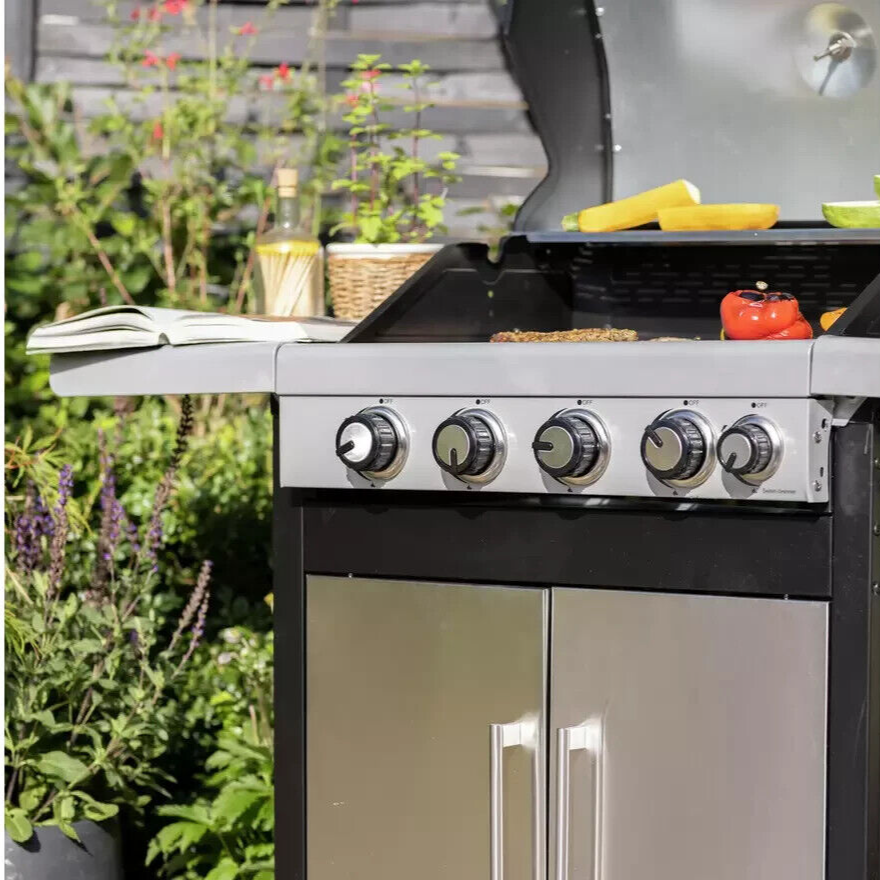 Deluxe 4 Burner Gas BBQ