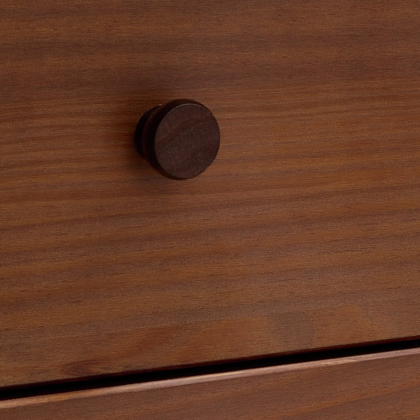 Akio 3 Drawer Chest - Walnut | Compact drawer chest