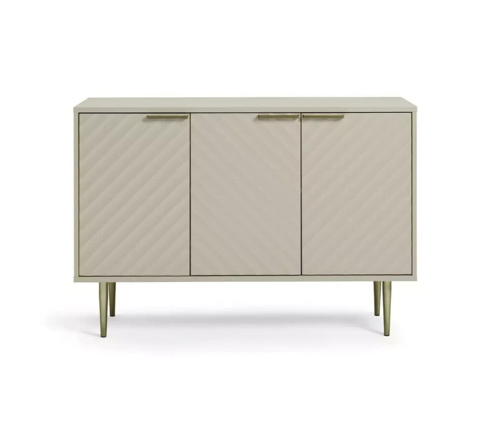 Habitat Oti 3 Door Sideboard - Champagne