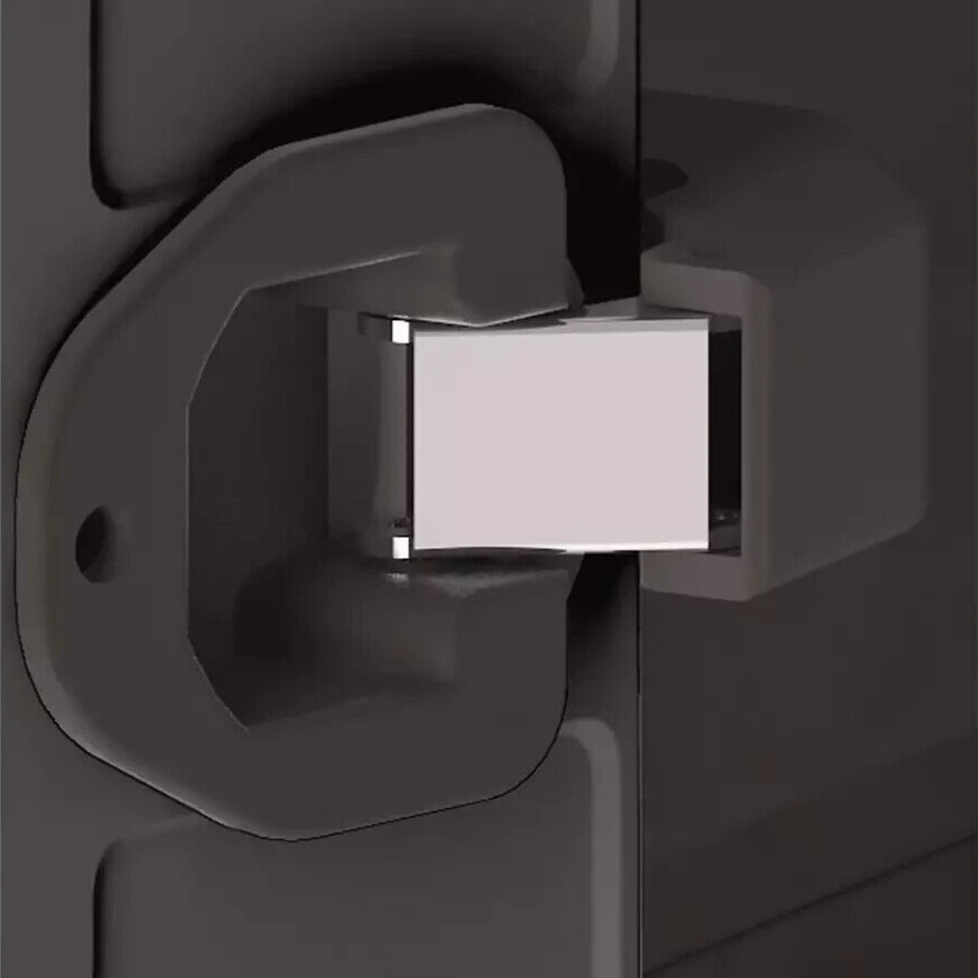 Keter Moby Tall Storage Cupboard - Grey