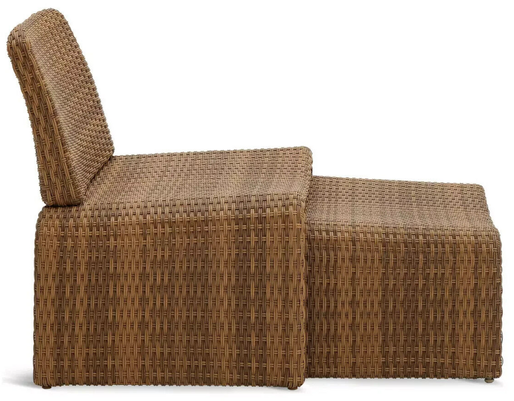Habitat Kelham Rattan Effect Garden Chair - Brown