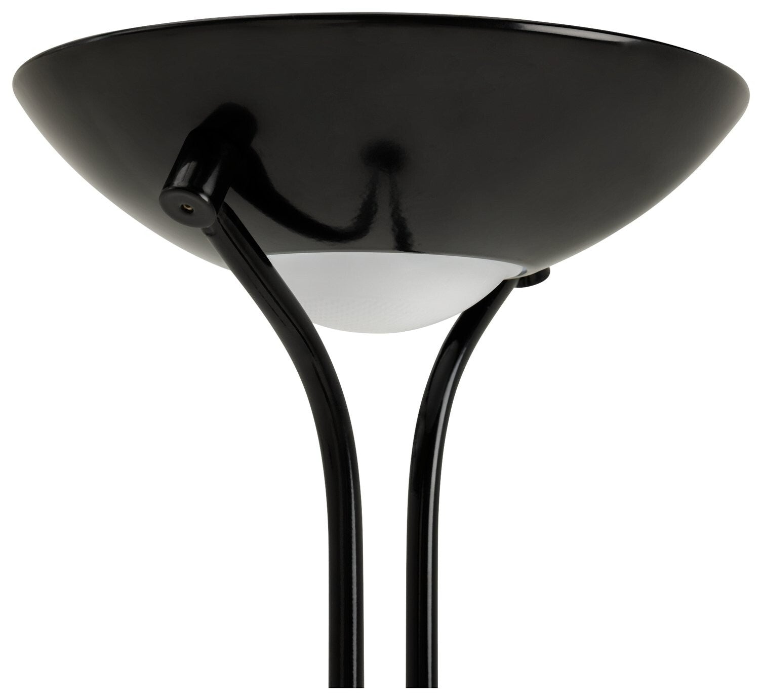 Father & Child Uplighter Floor Lamp Black | Adjustable Reading Light Modern Home