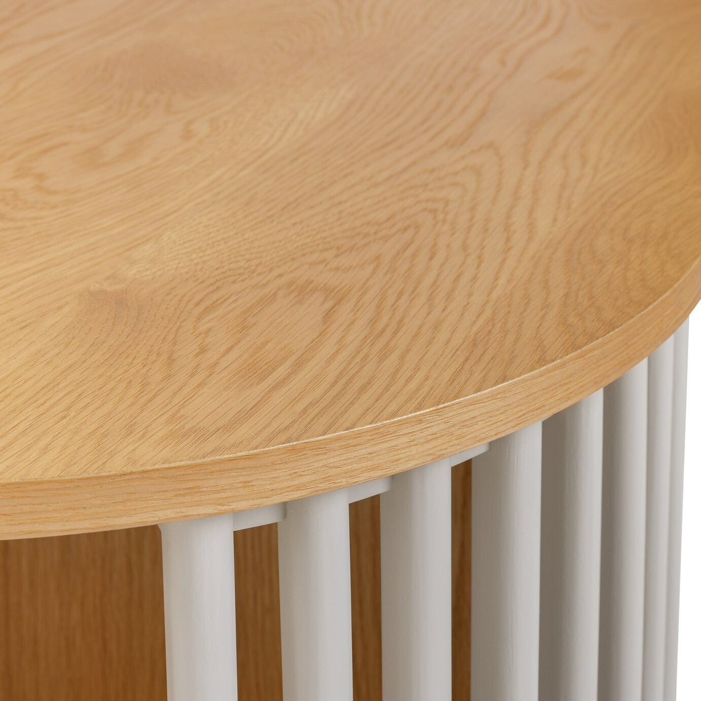 Rita 1 Drawer Office Desk - Natural
