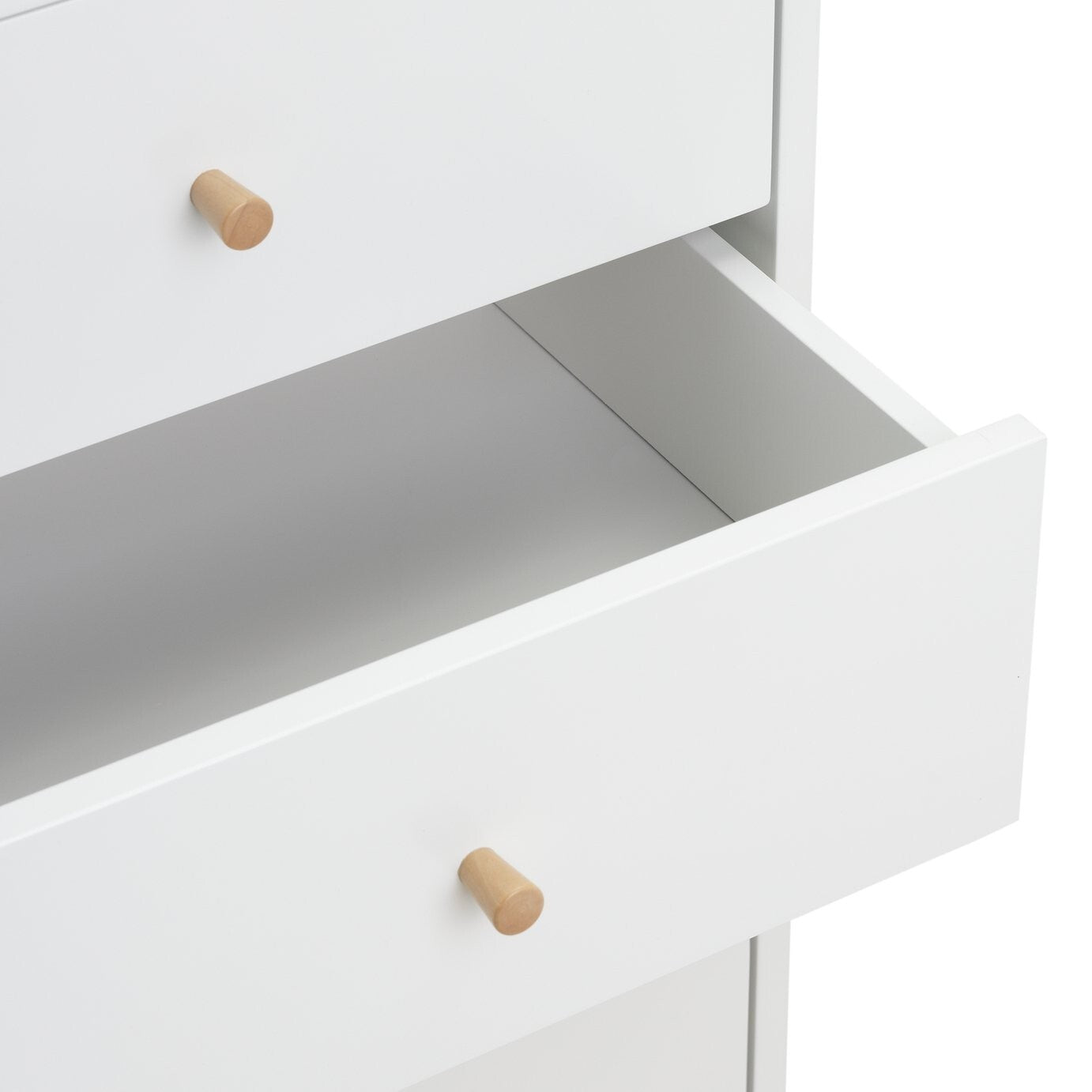 Habitat Otto 5 Drawer Tallboy - White ( B Grade 36787 - 36785 )