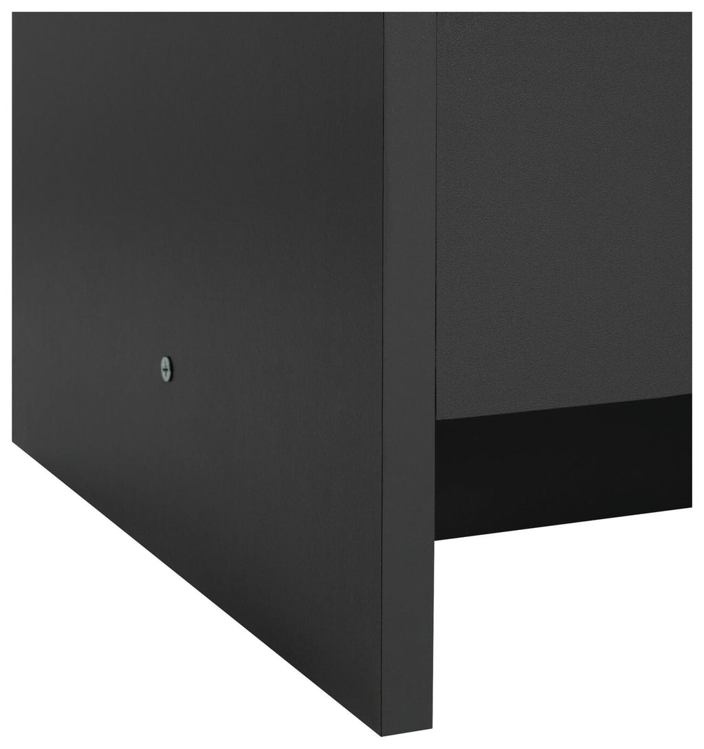 Seville 5 Chest of Drawer - Anthracite | Grey 5 Drawer Bedroom Storage Cabinet