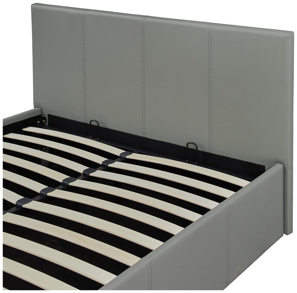 Home Lavendon Small Double End Opening Bed Frame- Grey ( B Grade )