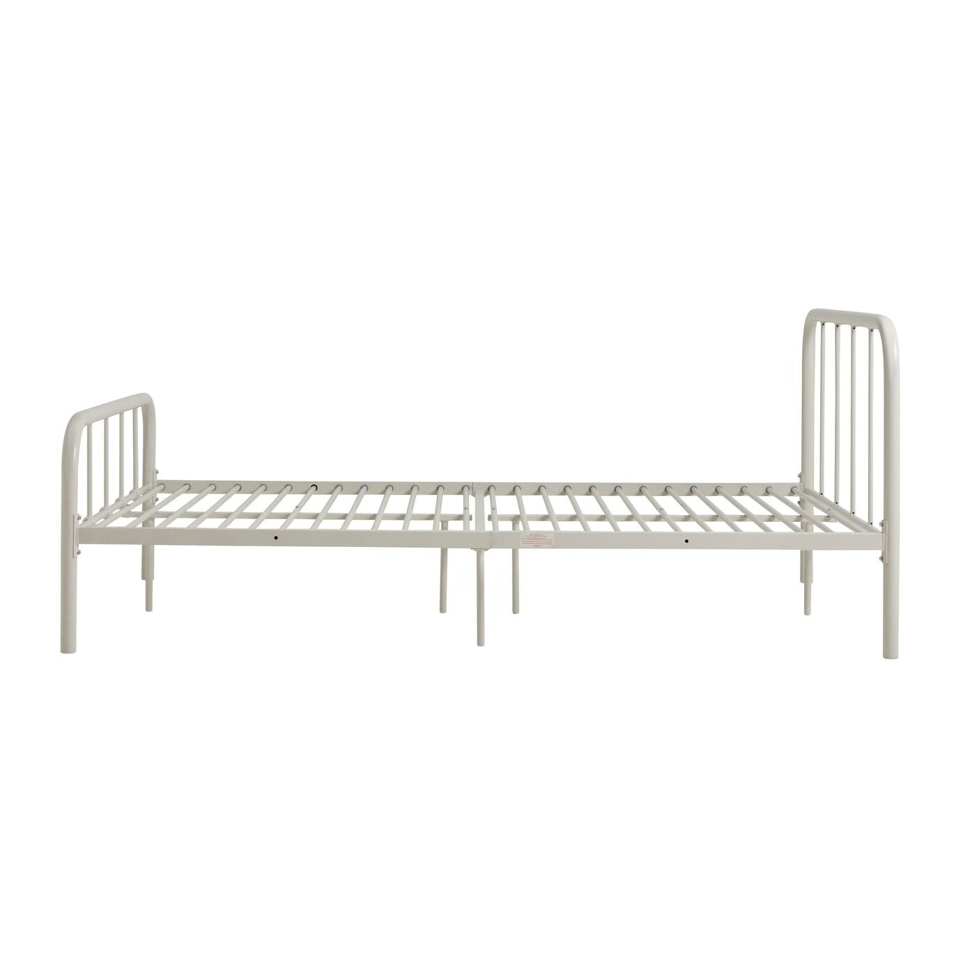 Home Kids Charlie Small Double Metal Bed Frame - White