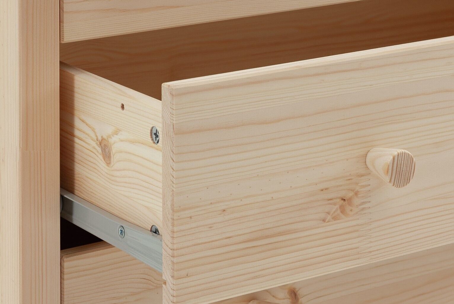 Scandinavia Kids 4 Drawer Chest - Pine ( B Grade 52091 )