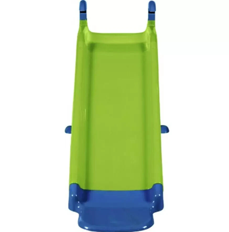 Chad Valley 4ft Kids Garden Slide Green Blue | Outdoor Play Toy for Children