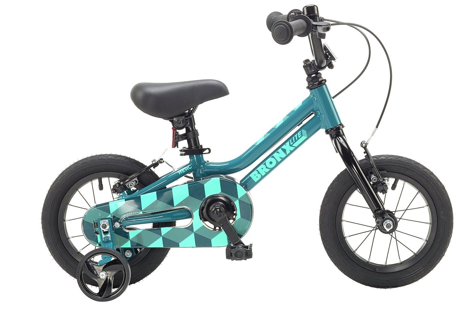 Bronx 12 inch Wheel Size Unisex Mountain Bike | Kids First Bike with Stabilisers