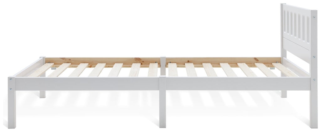 Habitat Ronnie Single Bed Frame - White ( B Grade 9073 )