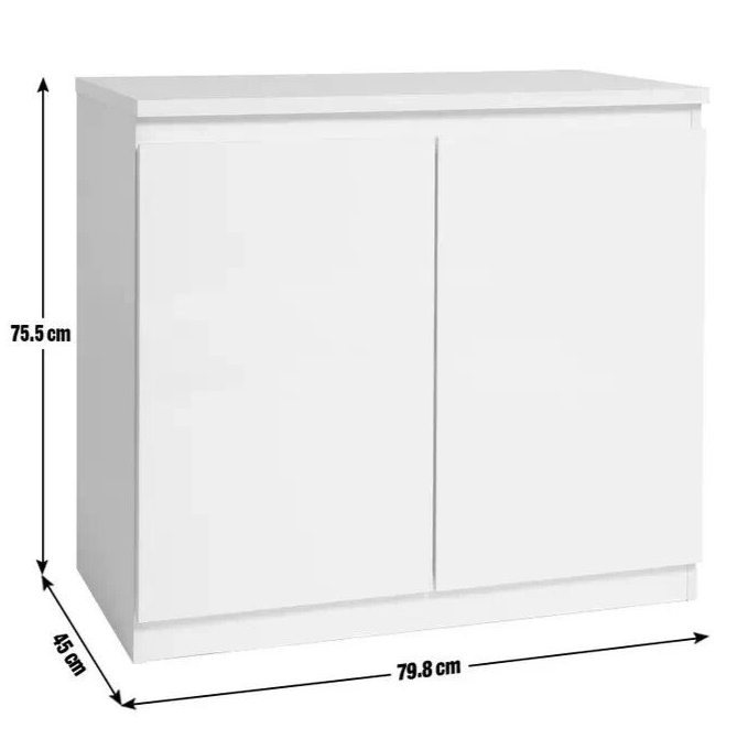 Habitat Jenson 2 Door Sideboard - White
