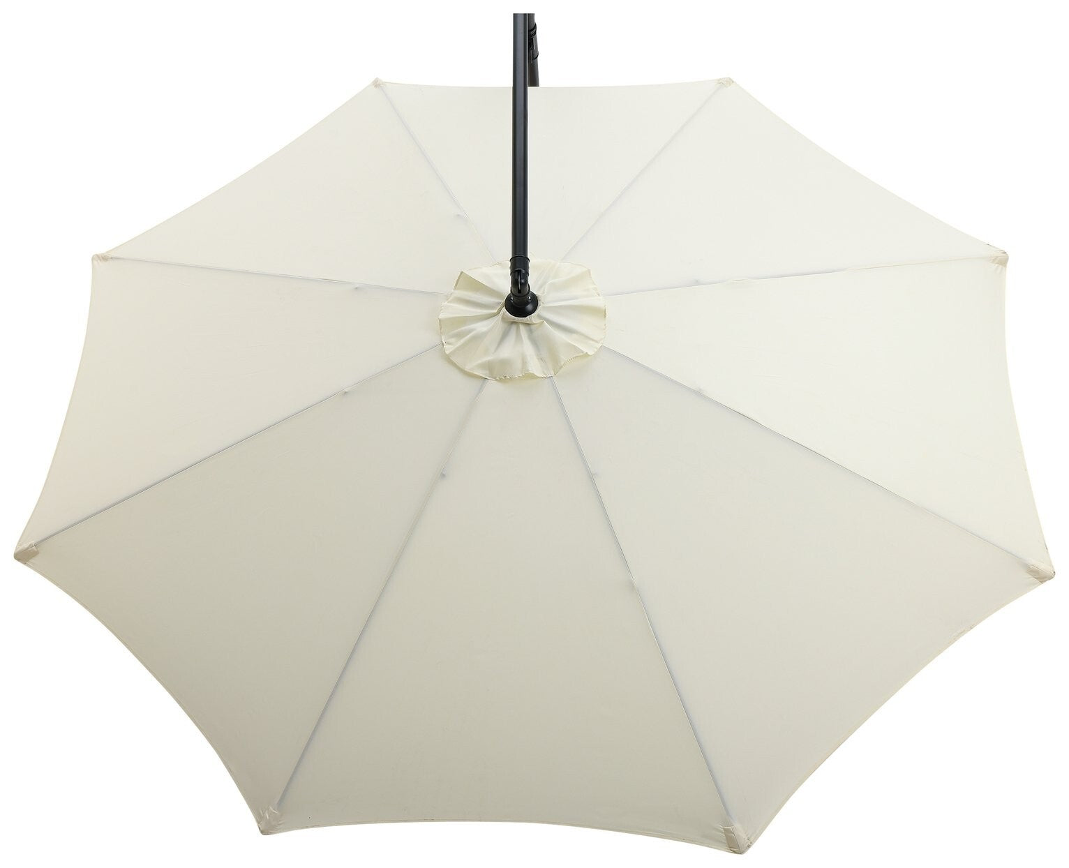 3m Overhanging Garden Parasol - Cream (B Grade 14201)