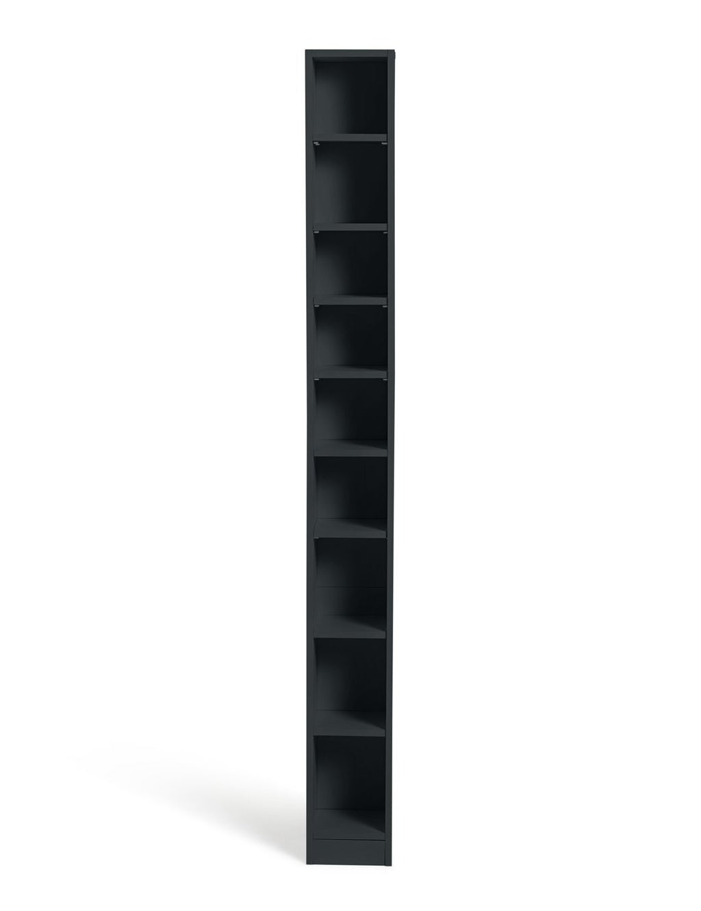 Maine Tall CD and DVD Storage unit - Black