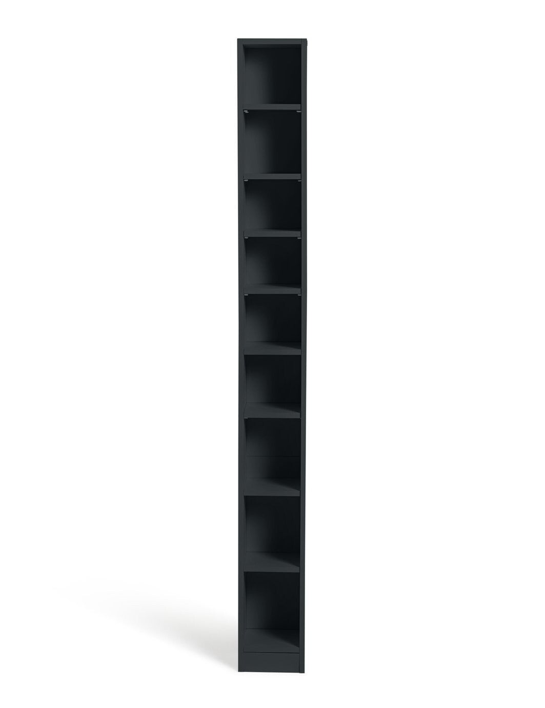 Maine Tall CD and DVD Storage unit - Black