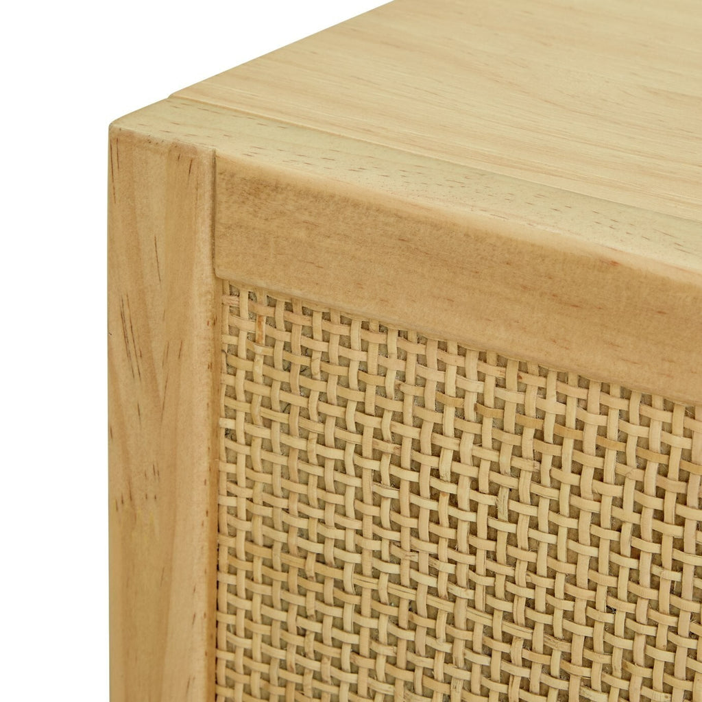 Simone 2 Door Shoe Storage Cabinet - Oak