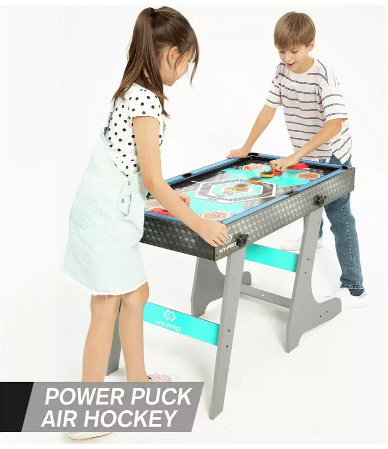 Hy-Pro 8 in 1 Folding Multi Games Table | Football Pool Table Tennis Kids Game